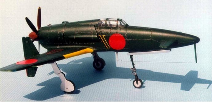 Kyushu_SHindenjmodelo