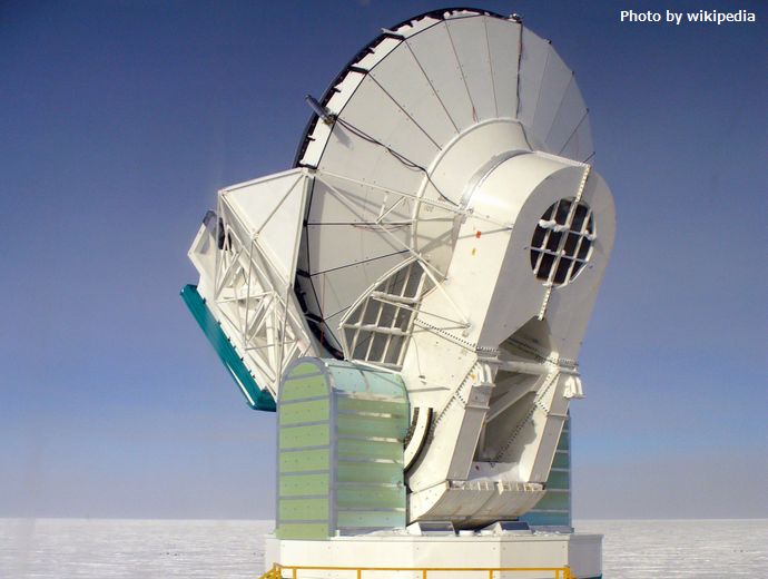 South_pole_telescope_nov2009