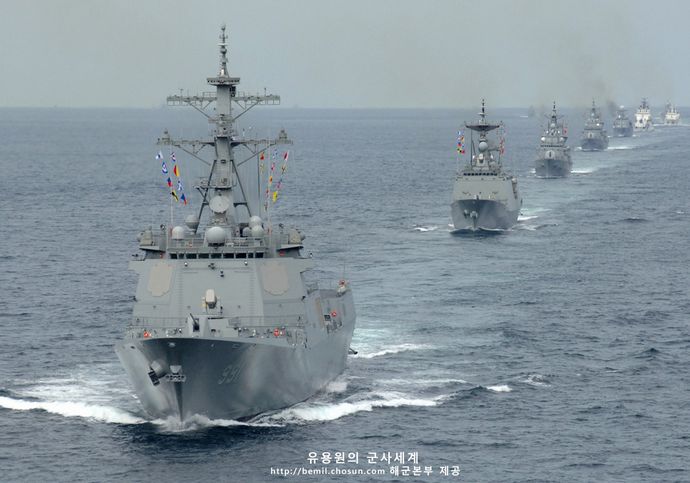 韓国軍の戦闘艦150隻、北朝鮮は750隻…「軍の戦力補強が急がれる」！
