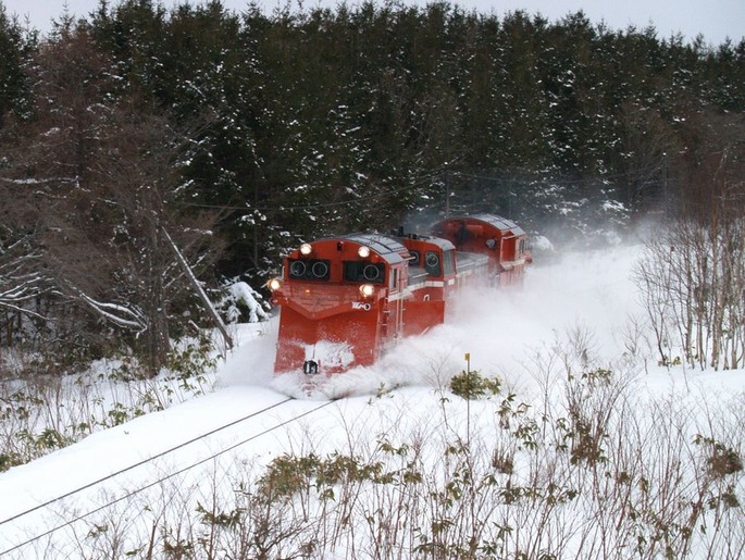 DE15_Russel_in_Hokkaido