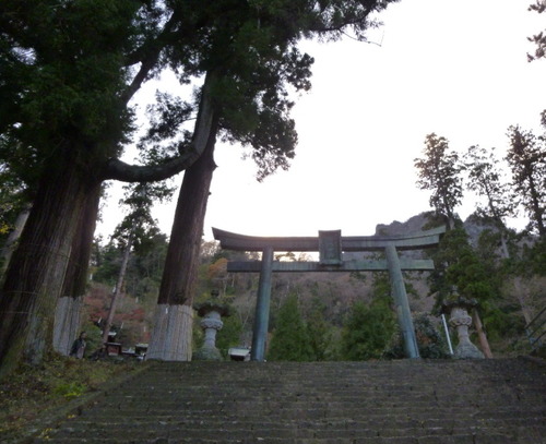 妙義神社 銅鳥居