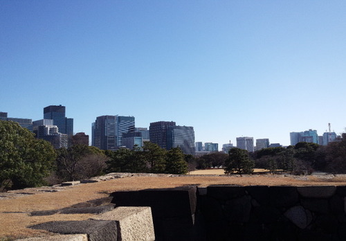 皇居 天守台