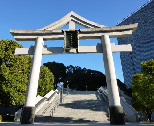 日枝神社 鳥居