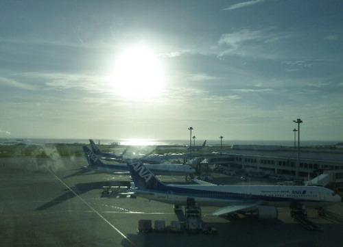 那覇空港 帰り