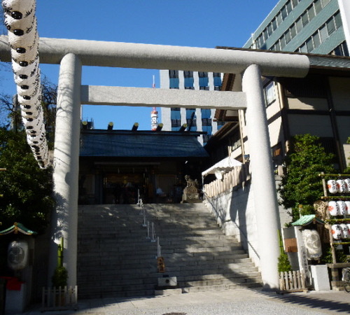 芝大神宮 鳥居