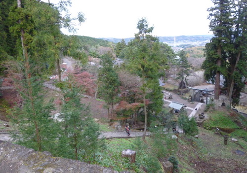 妙義神社 上からの景色