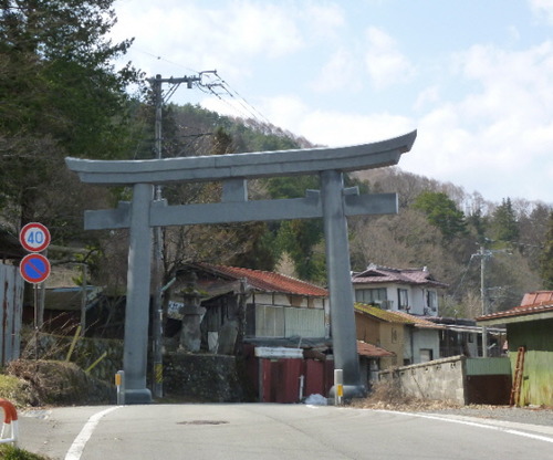 参道 鳥居