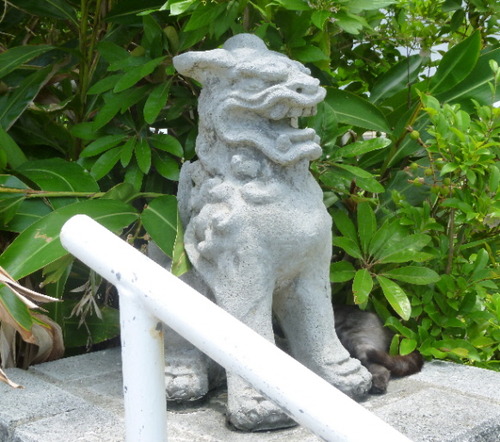 天燈山御嶽 狛犬1