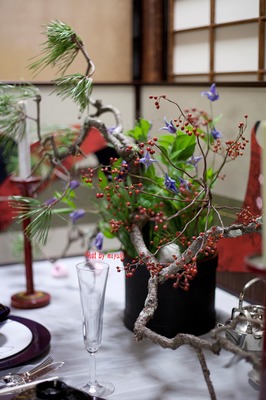 屏風と花署名 (1)