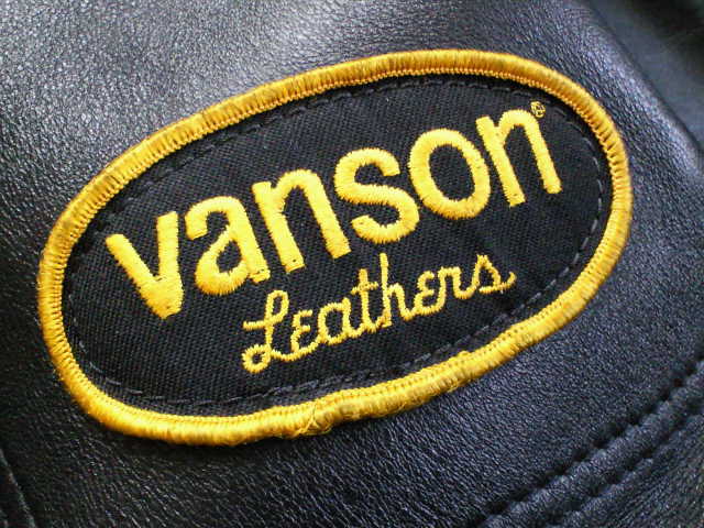 VANSONのレザージャケット : バイク道