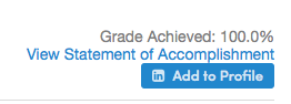 Statement Accomplishment