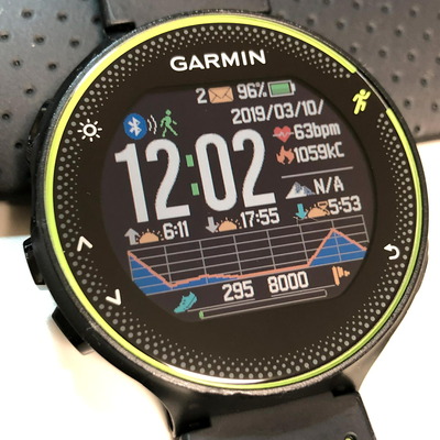 Garmin ForeAthlete 235J 完動品・美品 ガーミン ForeAthlete235J [BlackRed] 価格比較 - 価格.com