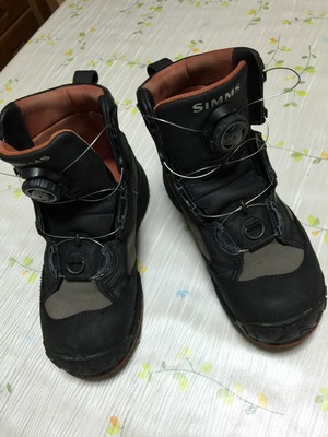 シムス　ウェーディングシューズ　ボア　リバーテック　ビブラム　BoA SIMMS GUIDE BOA BOOT - VIBRAM
