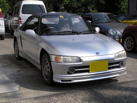 1/43 ホンダ ビート HONDA BEAT シルバー MAKE UP ホンダ・ビート ミニチュア プラモデル