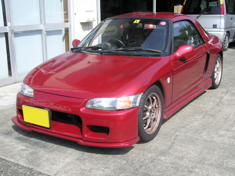 ホンダ ビートワインレッド チューニング多数 : 浜松でネジを