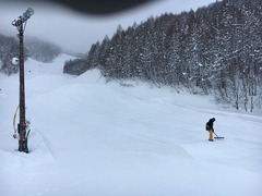 猫魔スキー場17/01/19キッカーもいっぱい出来てました♪