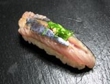 秋刀魚の握りです。