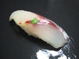 大分大黒丸の鰺の握り