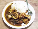 和風海鮮カレーの出来あがり