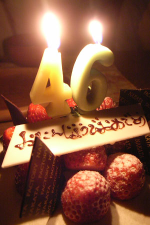 誕生日ケーキ