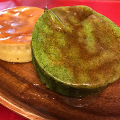 抹茶ホットケーキのレシピ