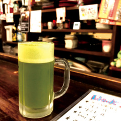 “知覧茶ビール”が飲める店『立ち呑み どん』
