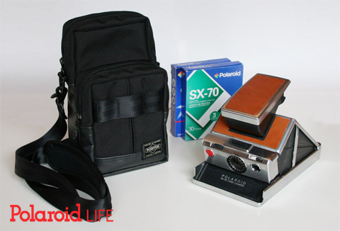 PORTER × Polaroid LIFE「SX-70カメラケース」2006年冬モデル