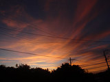 夕日