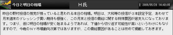 今日と明日の相場