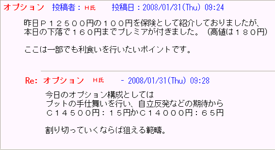 オプション助言