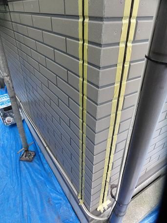 八木アパートコーキング打ち替え後
