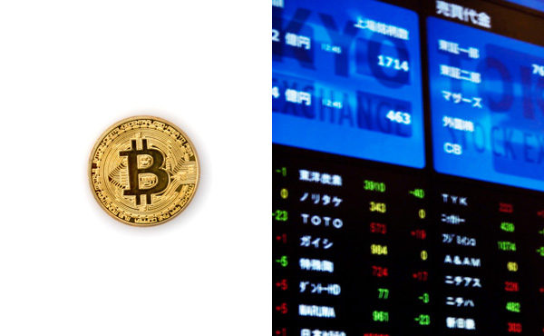 仮想通貨≧株 という考え方