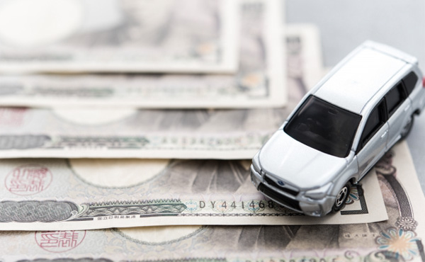 今日7万円の車が納車される