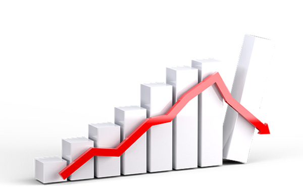 【NY株価暴落】ダウポイント-1000以上下落 -3.84%