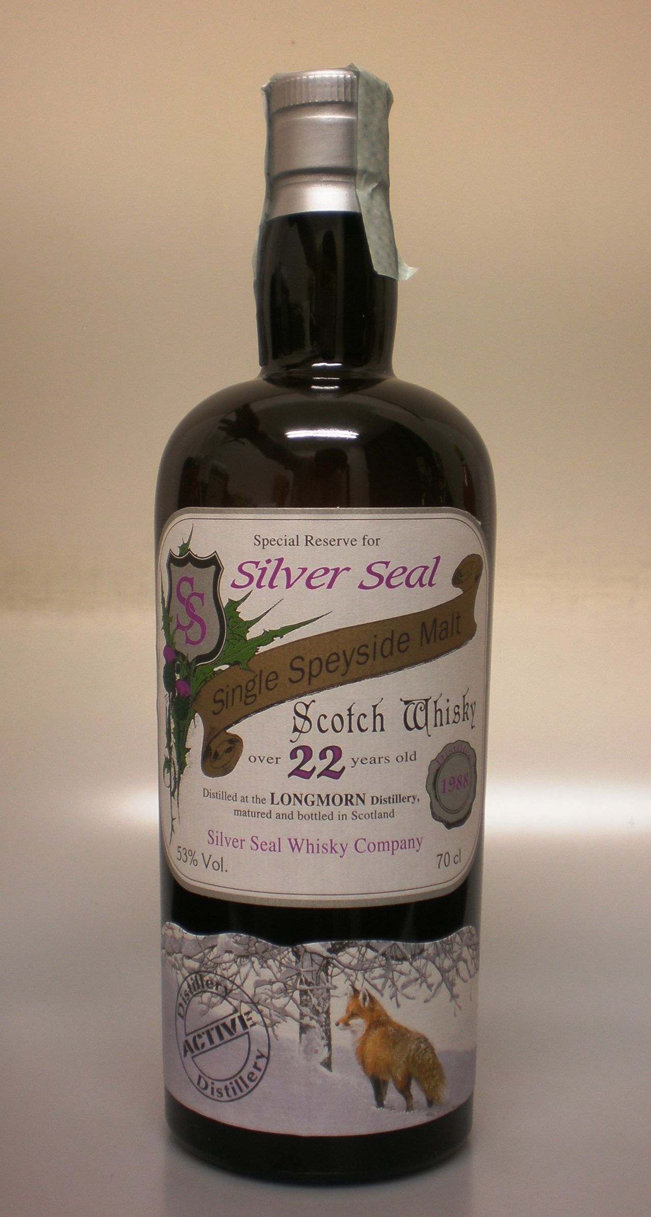longmorn 22Y silvs