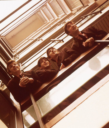 the beatles 1962 by Angus McBean