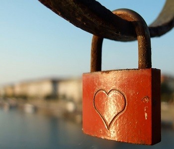 Love Lock With Heart