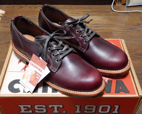 チペワ サービスオックスフォード Chippewa CHIPPEWA】 チペワ 4-IN SUEDE SERVICE OXFORD サービス