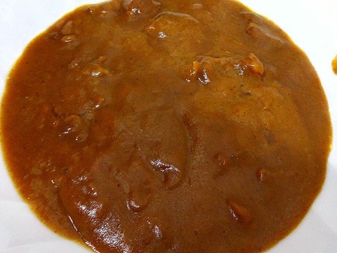 トヨタ博物館カレー ビーフ辛口 盛り付け
