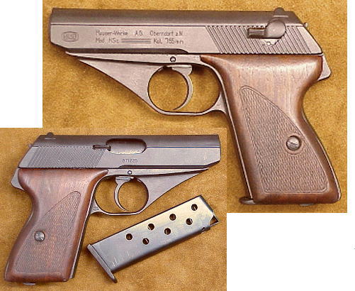 マルシン モーゼル MAUSER HSc シルバー サイレンサー ASGK刻印有