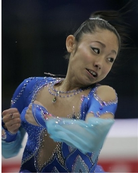 安藤美姫 フィギュアスケート世界選手権 SP