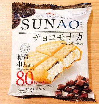 SUNAO80Kcalチョコモナカ