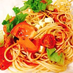ファミマトマト好きのためのトマトパスタ