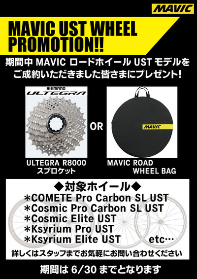 MAVICUSTキャンペーン