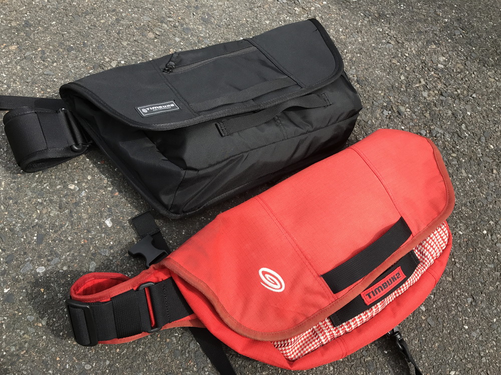 TIMBUK2のカタパルト（旧型）とCatapult Sling Messenger Bag（新型 ...
