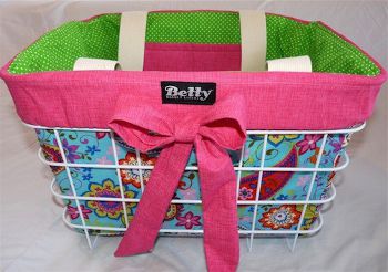 Bike Basket Liner, www.etsy.com