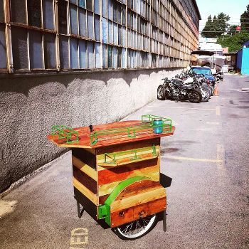 Mini Mobile Bike Carts