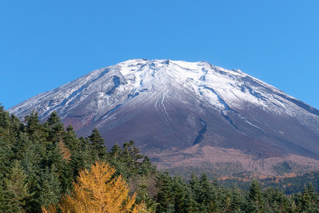 晩秋の富士山-010