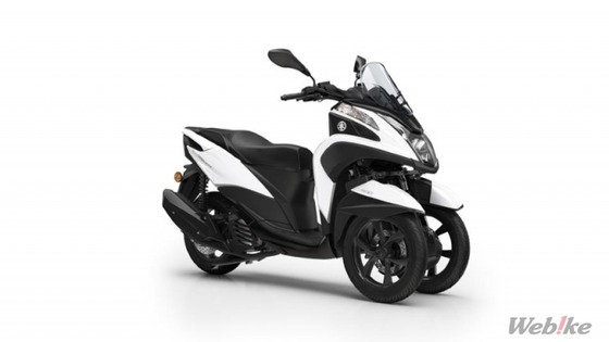 ヤマハの新型3輪スクーター「トリシティ 155 ABS」