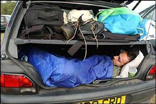 sleepincar